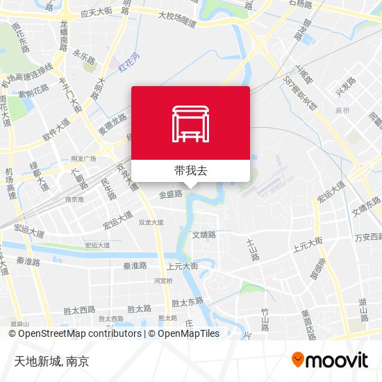 天地新城地图