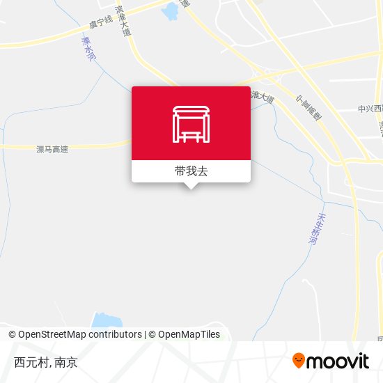 西元村地图