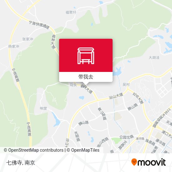 七佛寺地图