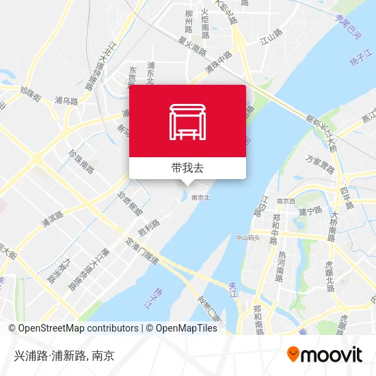 兴浦路·浦新路地图