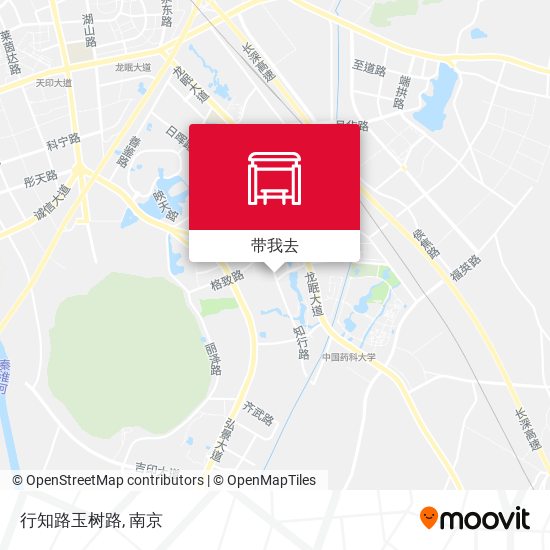 行知路玉树路地图