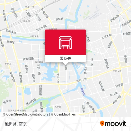 池田路地图