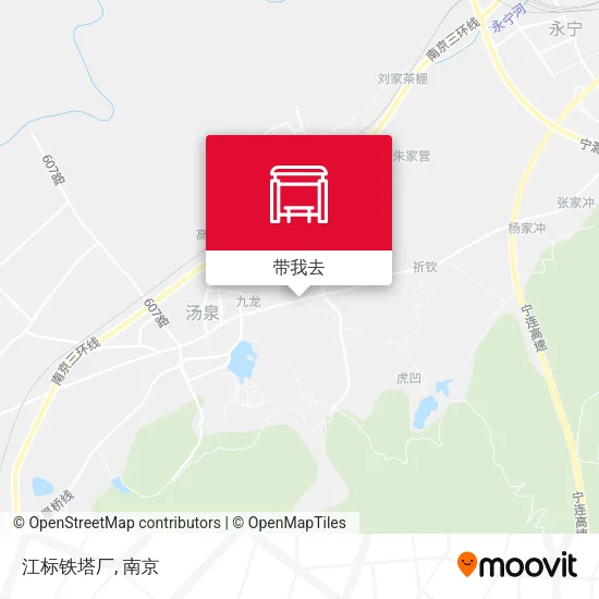 江标铁塔厂地图