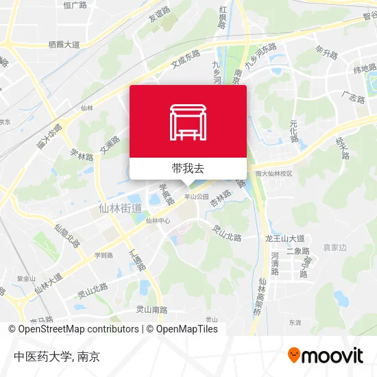 中医药大学地图