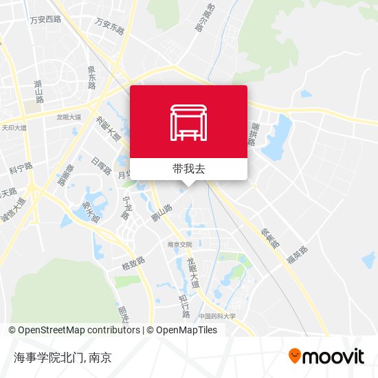 海事学院北门地图