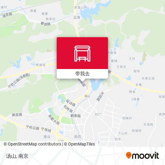 汤山地图