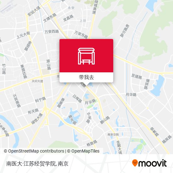 南医大·江苏经贸学院地图