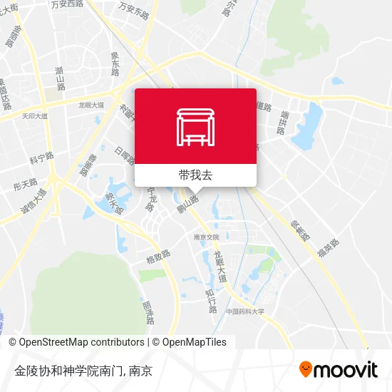 金陵协和神学院南门地图