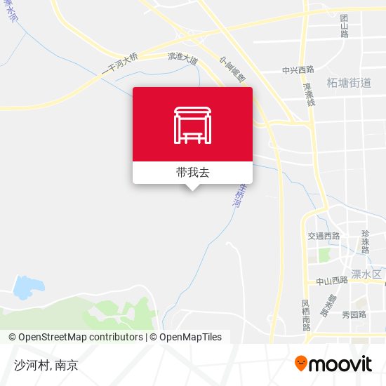 沙河村地图
