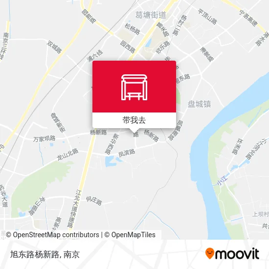 旭东路杨新路地图