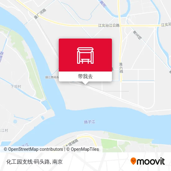 化工园支线·码头路地图