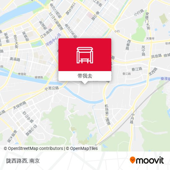陇西路西地图