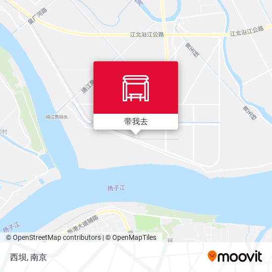 西坝地图