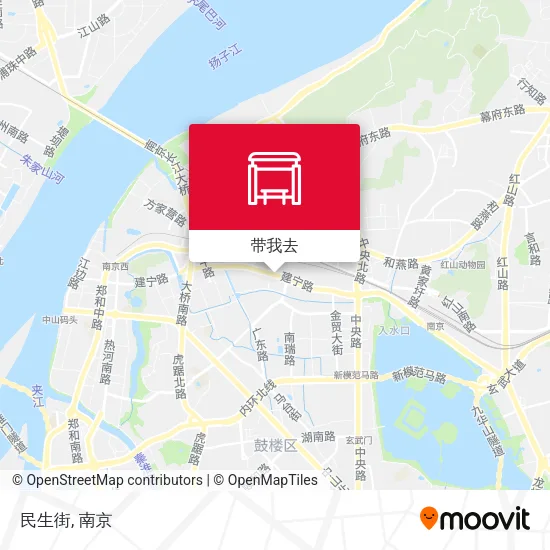民生街地图