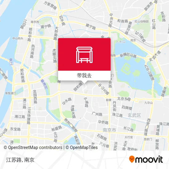 江苏路地图