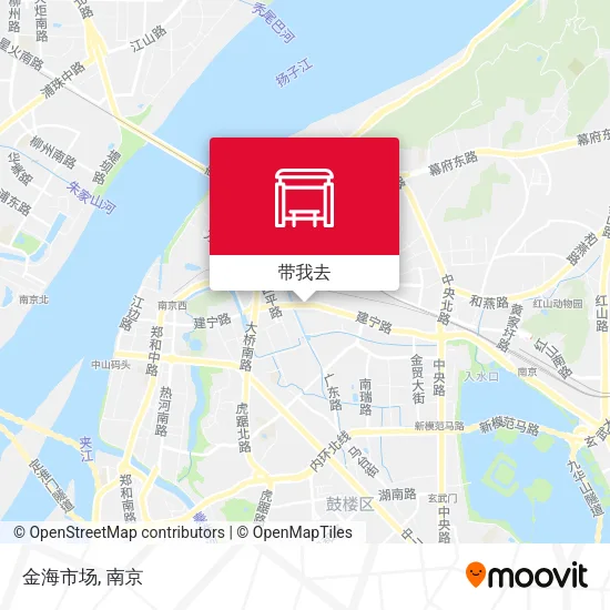 金海市场地图