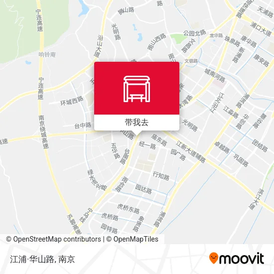 江浦·华山路地图