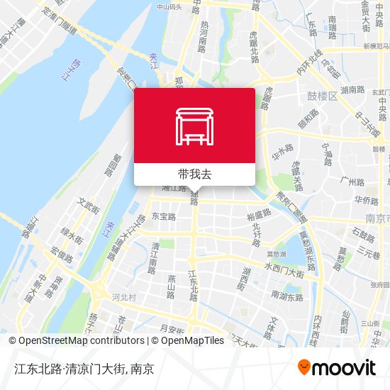江东北路·清凉门大街地图