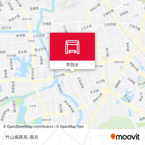 竹山南路东地图