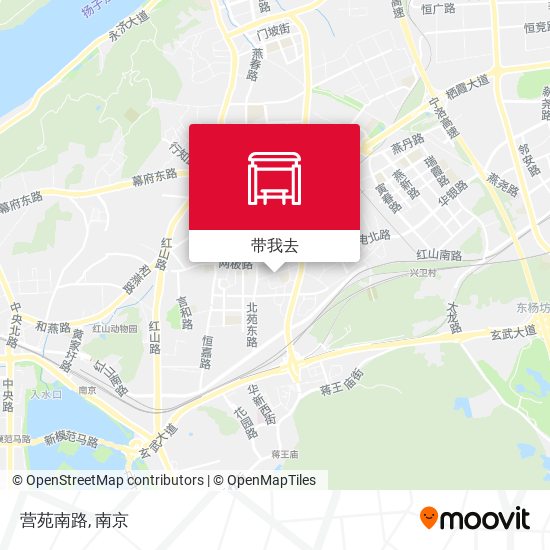 营苑南路地图