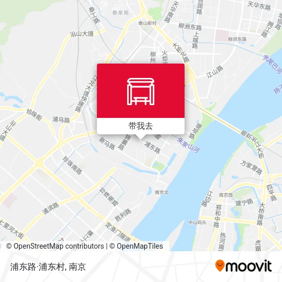 浦东路·浦东村地图