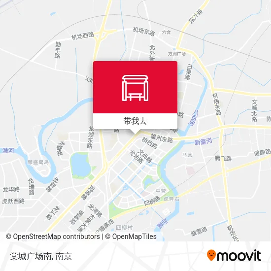 棠城广场南地图