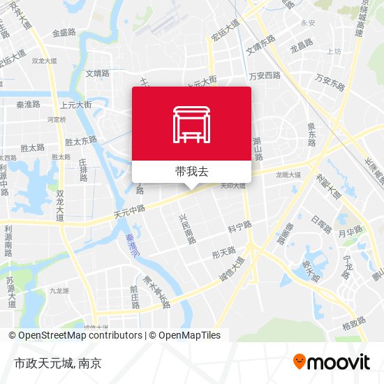 市政天元城地图