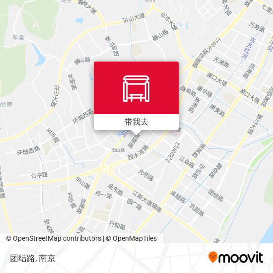 团结路地图