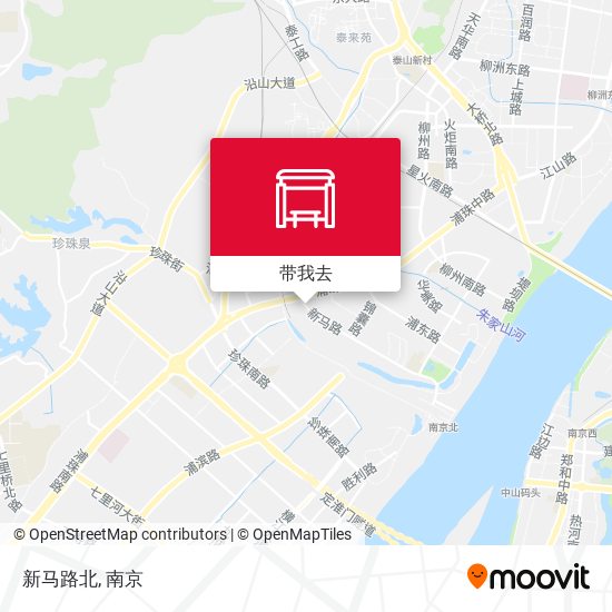 新马路北地图