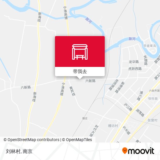 刘林村地图
