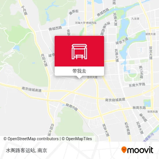 水阁路客运站地图