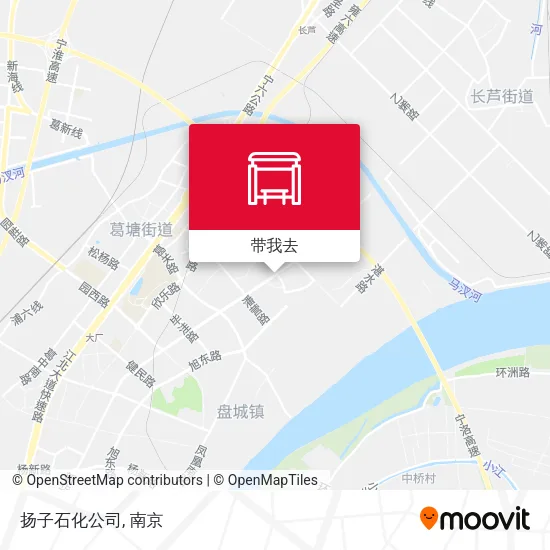 扬子石化公司地图