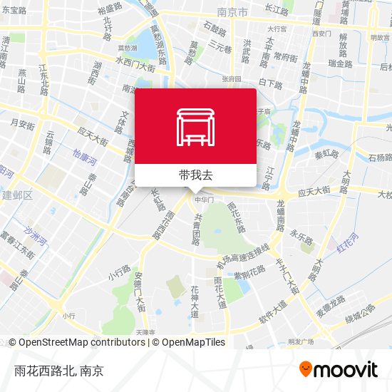 雨花西路北地图