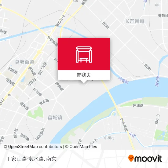 丁家山路·湛水路地图
