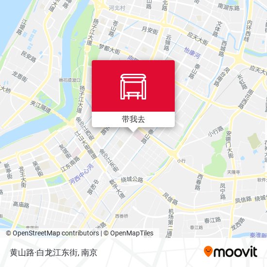 黄山路·白龙江东街地图