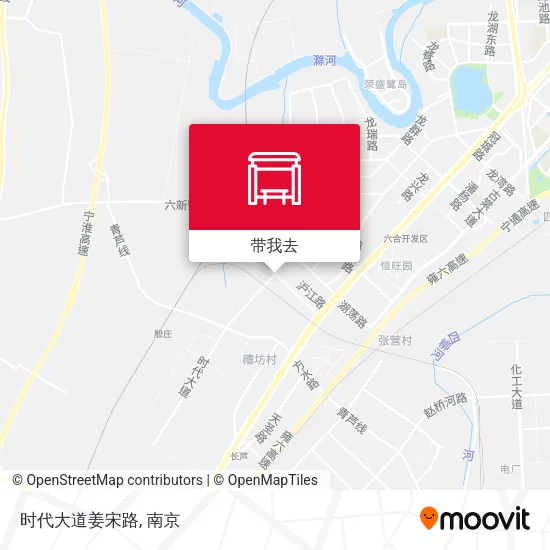 时代大道姜宋路地图