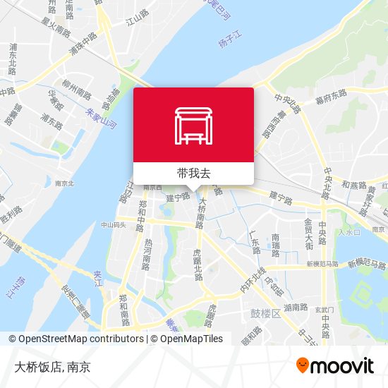 大桥饭店地图