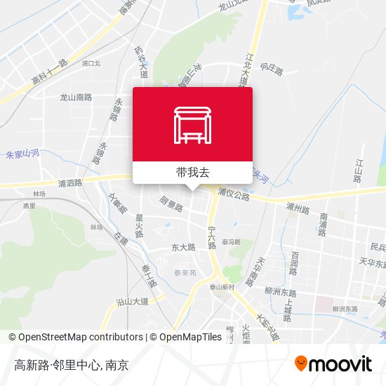 高新路·邻里中心地图