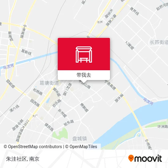 朱洼社区地图