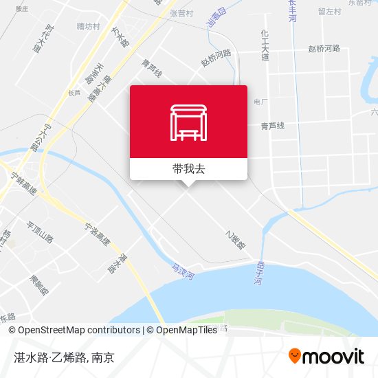 湛水路·乙烯路地图