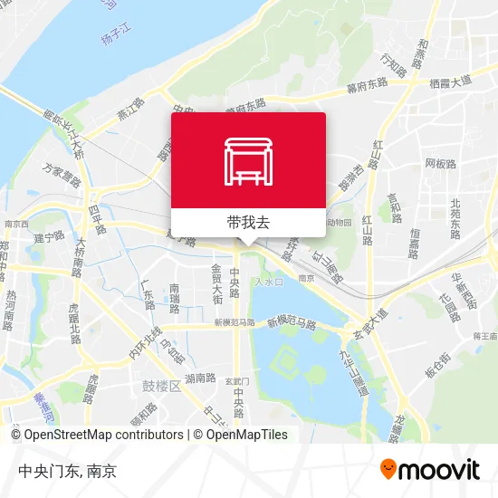 中央门东地图