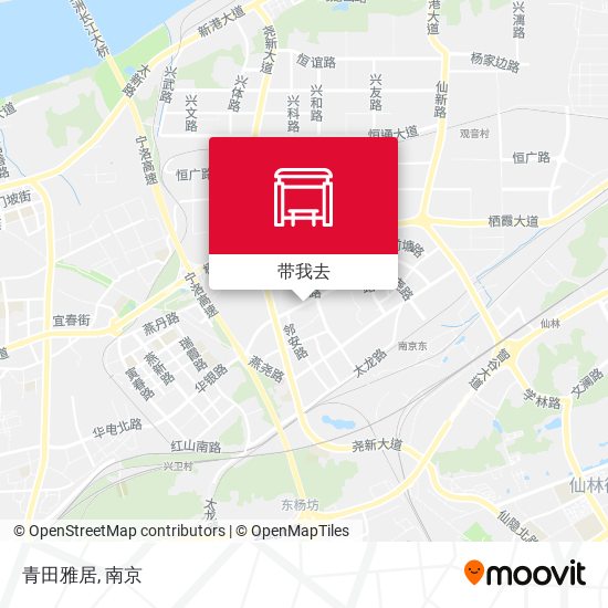青田雅居地图