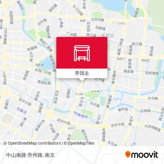中山南路·升州路地图