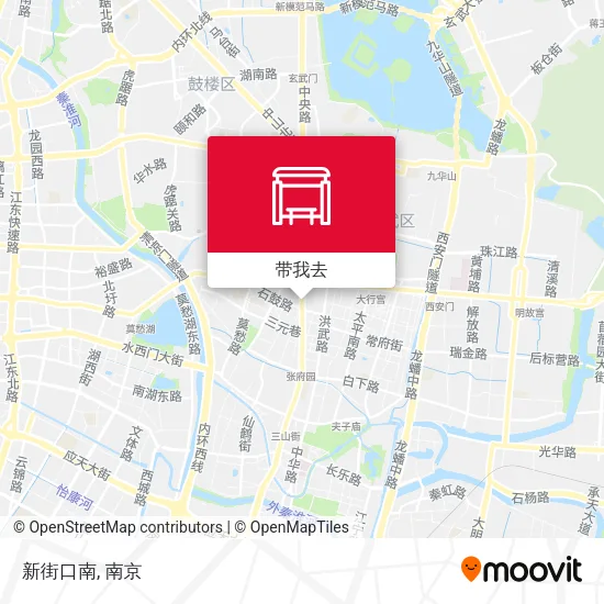 新街口南地图