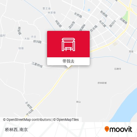 桥林西地图