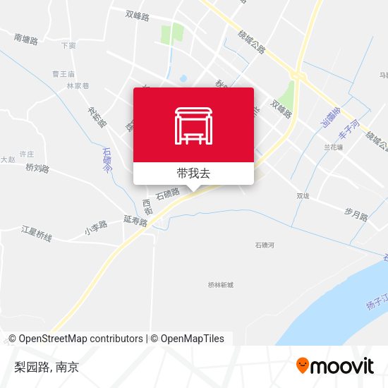 梨园路地图