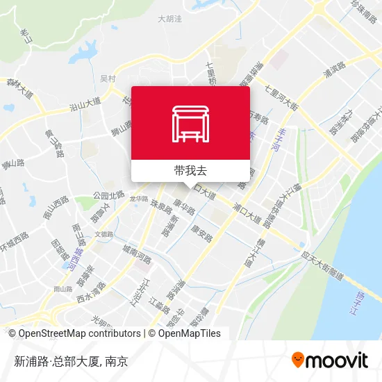 新浦路·总部大厦地图