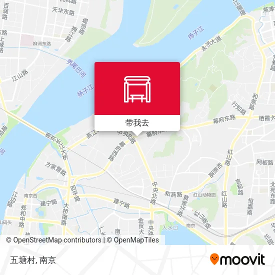 五塘村地图