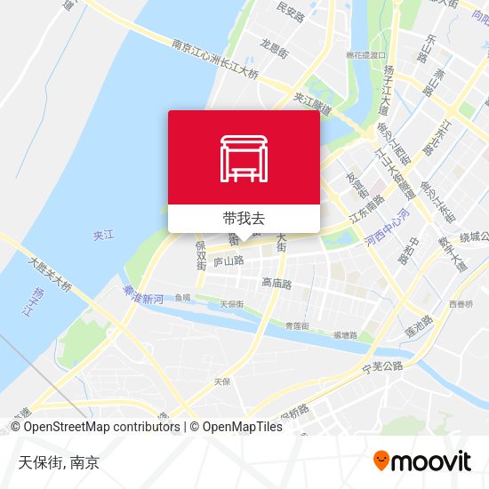 天保街地图