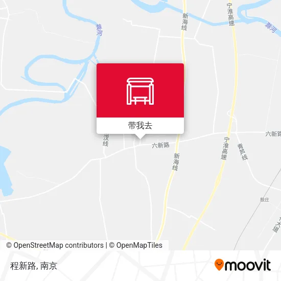 程新路地图